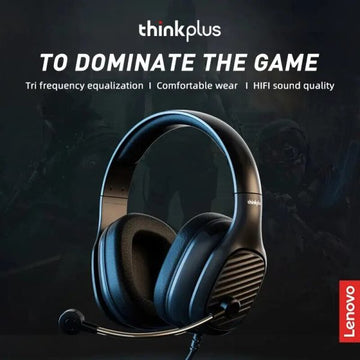 Think Plus Headphones G40-A Pro | Lenovo G40-A Pro Wired Headphones with Mic | Best Quality Headset