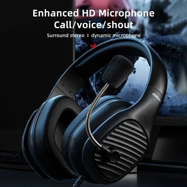 Think Plus Headphones G40-A Pro | Lenovo G40-A Pro Wired Headphones with Mic | Best Quality Headset